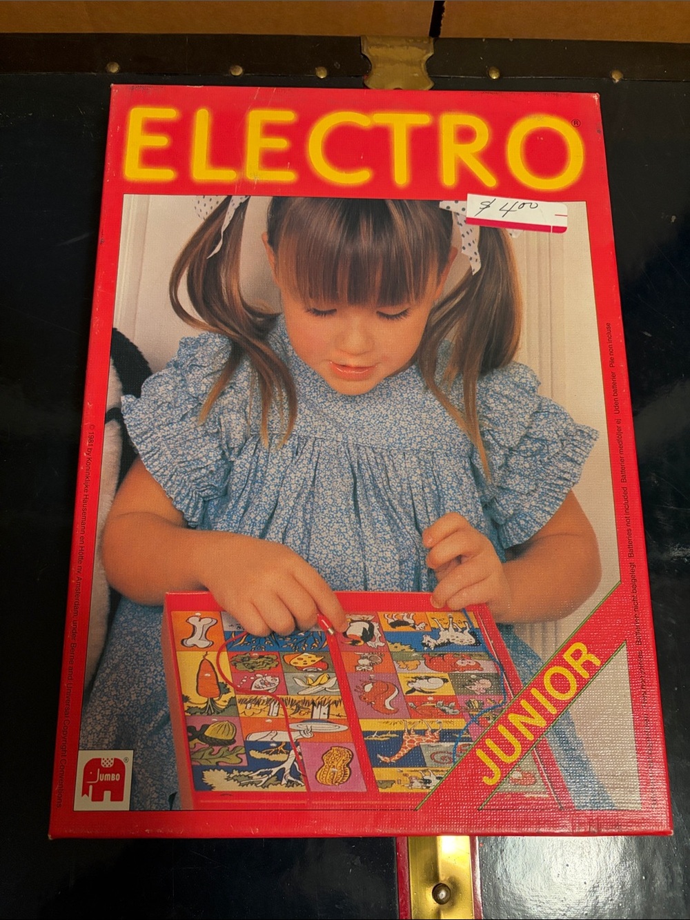Electro Junior Vintage Board Game - Red Box